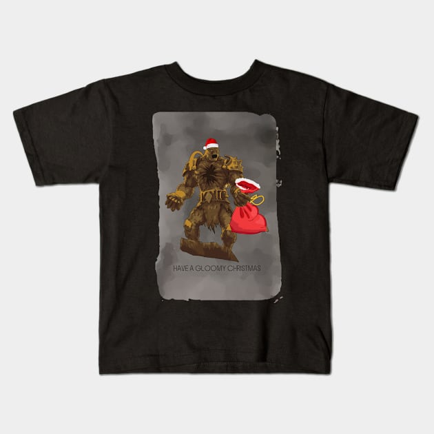 Have a Gloomy Christmas (Red) Gloomhaven - Board Games Design - Board Game Art Kids T-Shirt by MeepleDesign